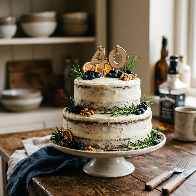 40th Birthday Cake Ideas for Men