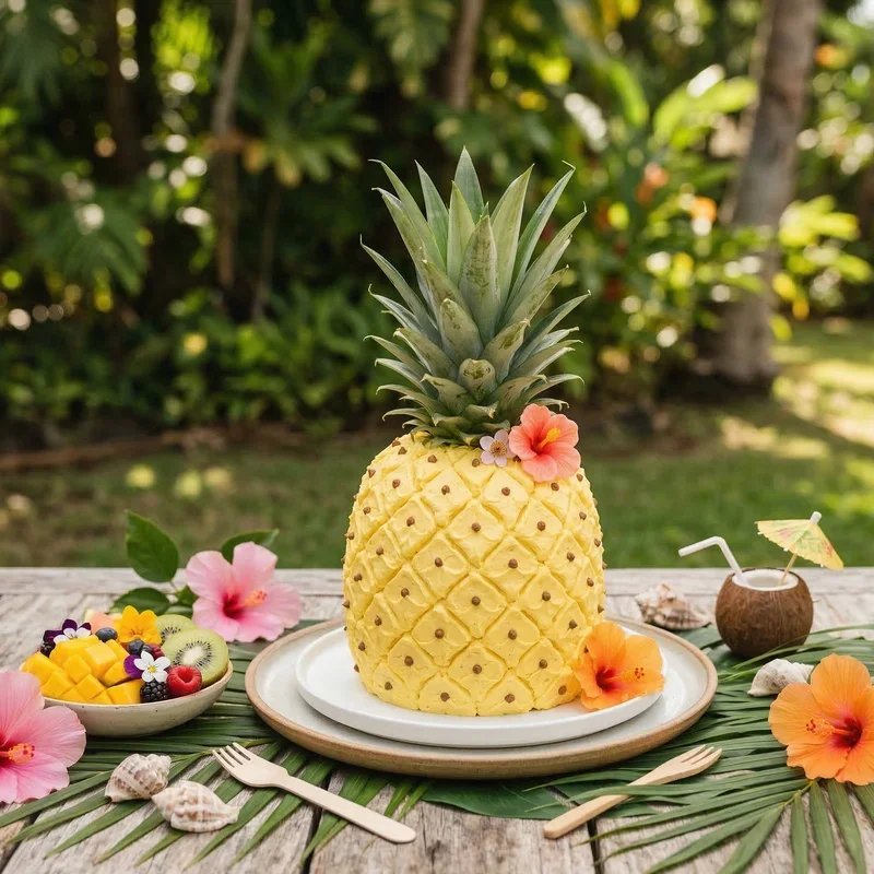 Luau Birthday Cake Ideas