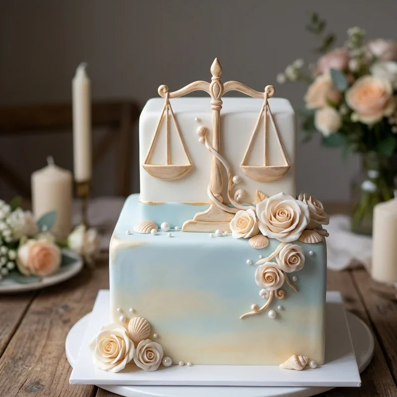 Libra Birthday Cake Ideas