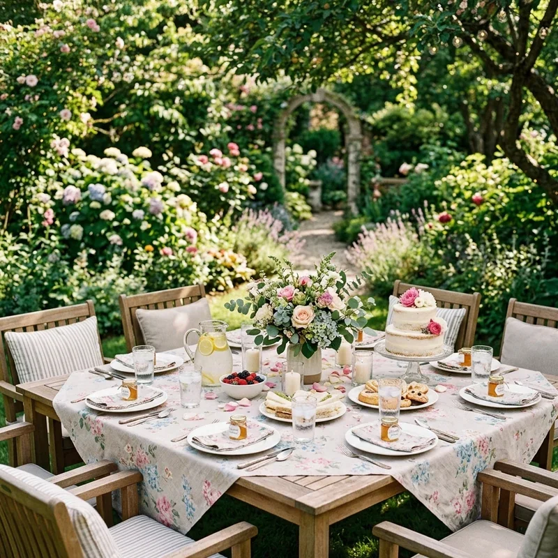 Birthday Party Table Setup Ideas