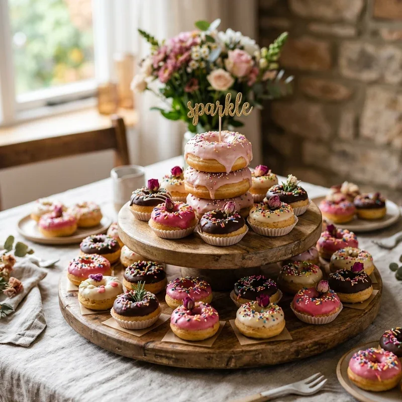 Donut Birthday Cake Ideas