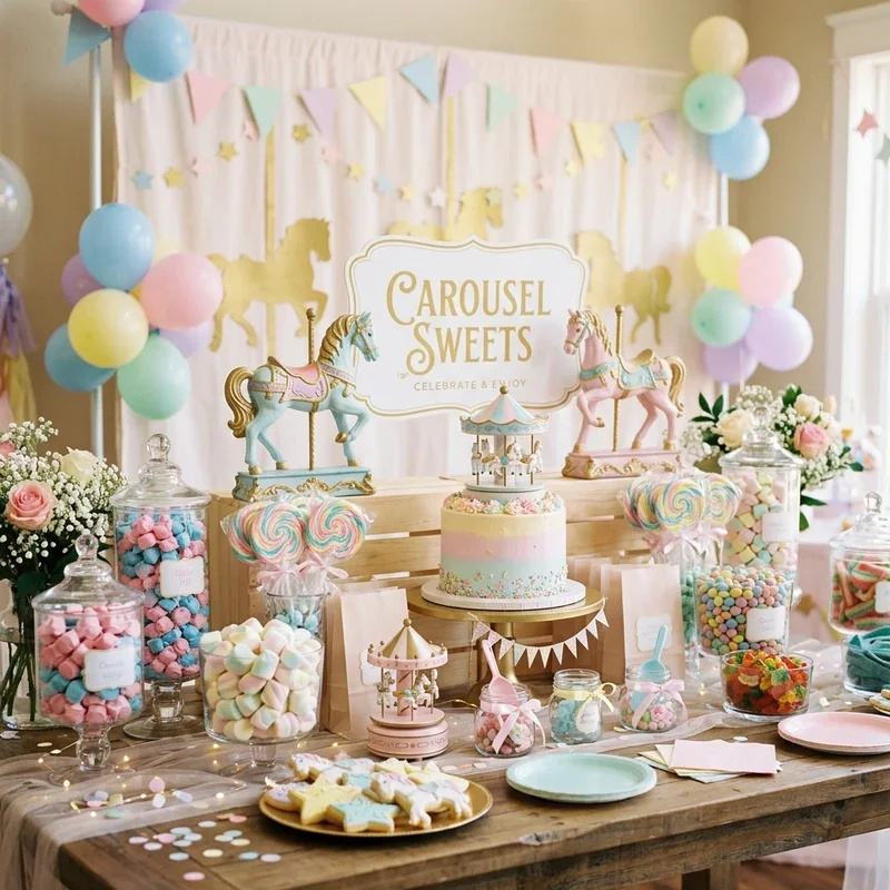Carousel Birthday Party Ideas