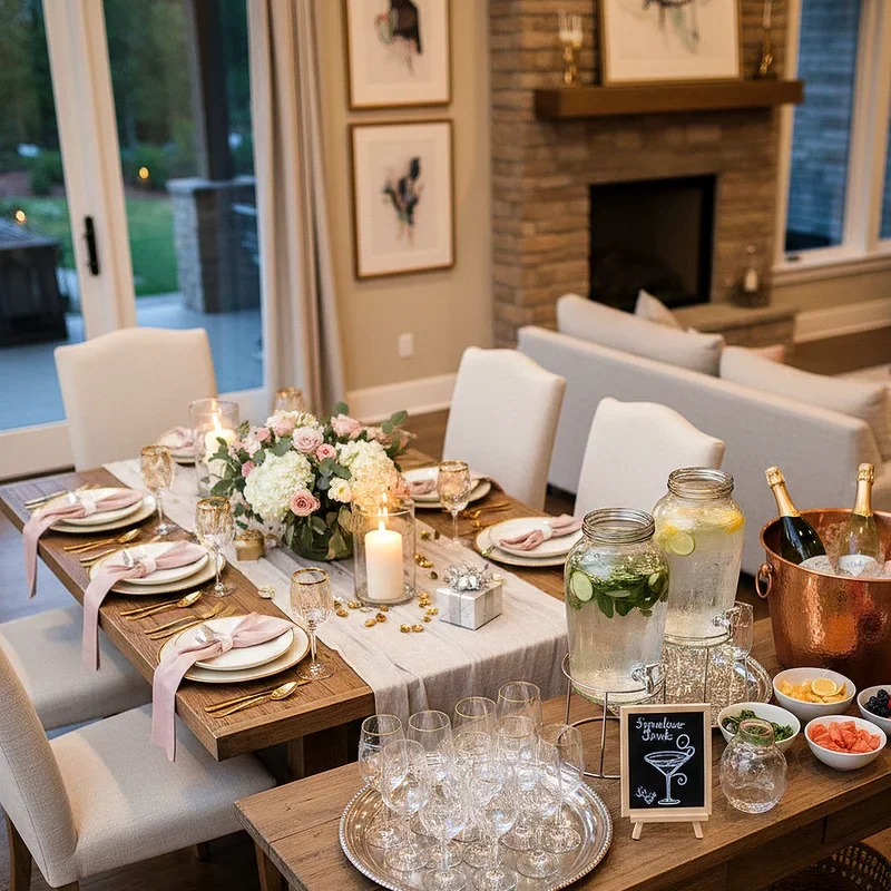 Birthday Dinner Table Decoration Ideas