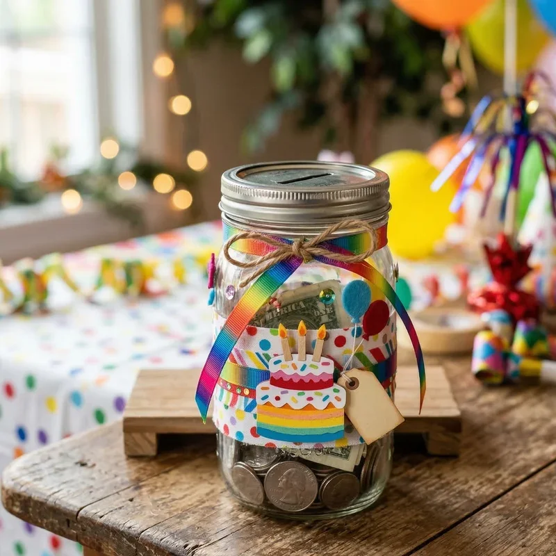 Birthday Tip Jar Ideas