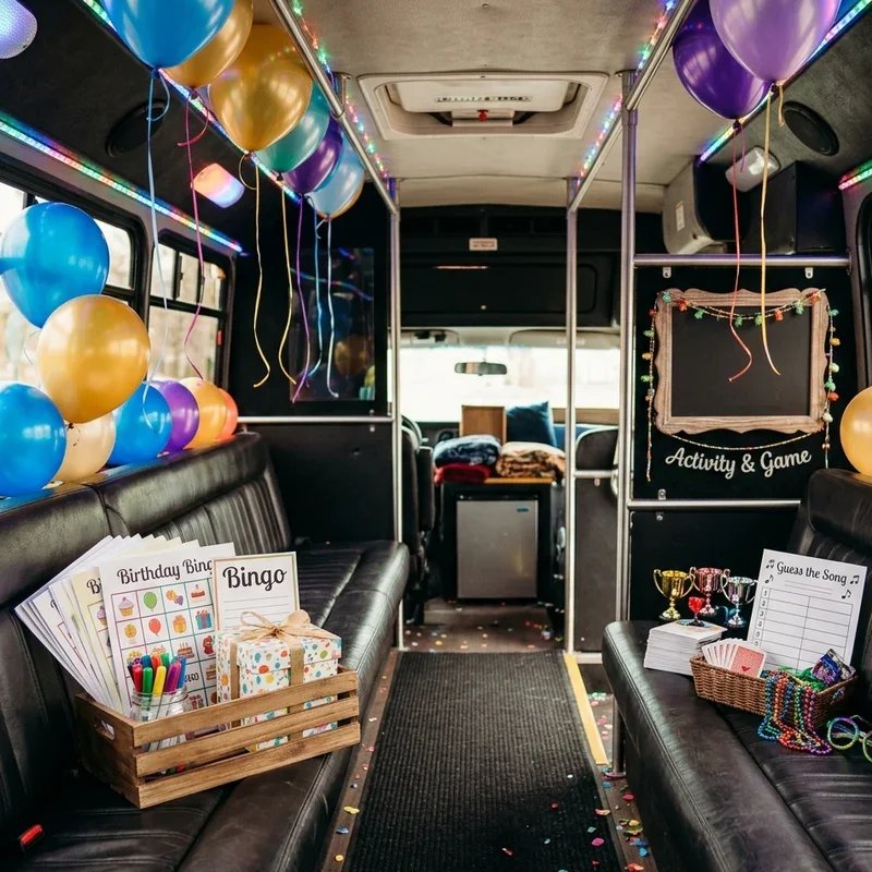 Party Bus Birthday Ideas