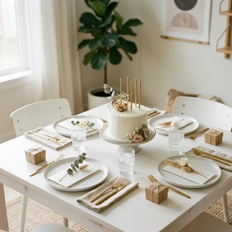 Birthday Party Table Setup Ideas