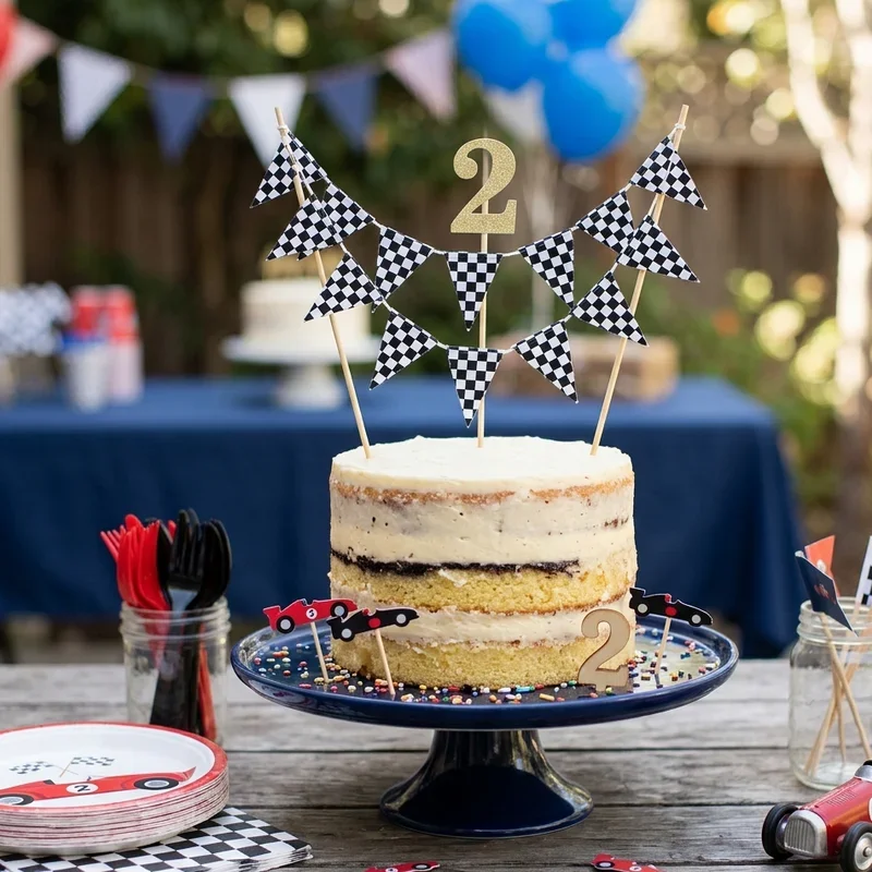 Two Fast Birthday Cake Ideas