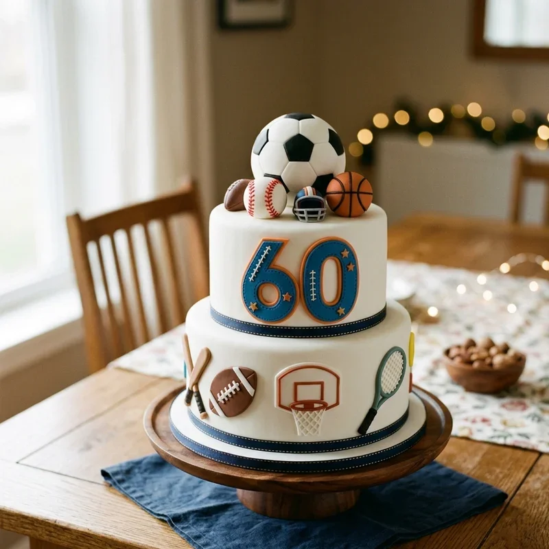 60th Birthday Cake Ideas for Men