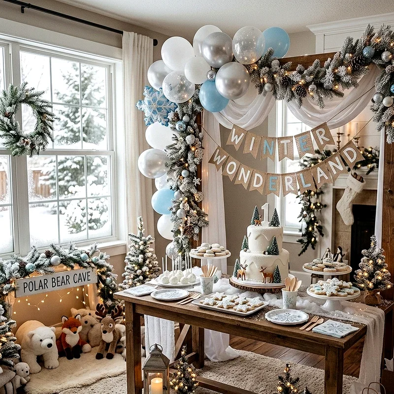 Winter Toddler Birthday Party Ideas