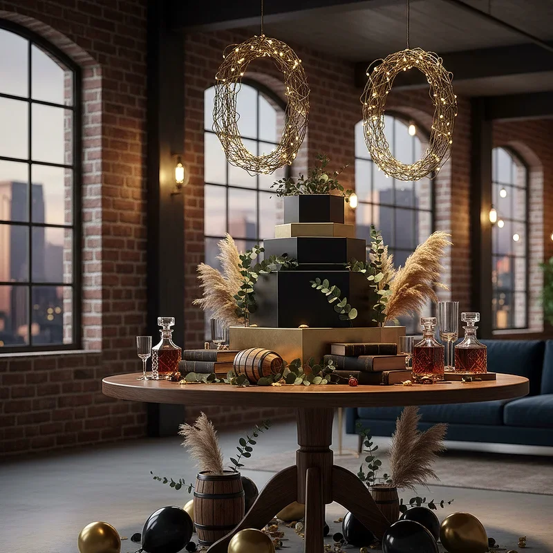 15 Men Birthday Decoration Ideas for Stylish Parties