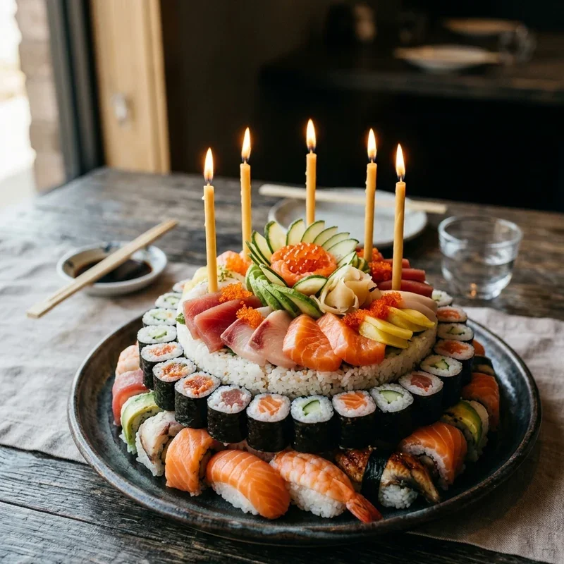 15 Sushi Birthday Cake Ideas to Elevate Any Birthday