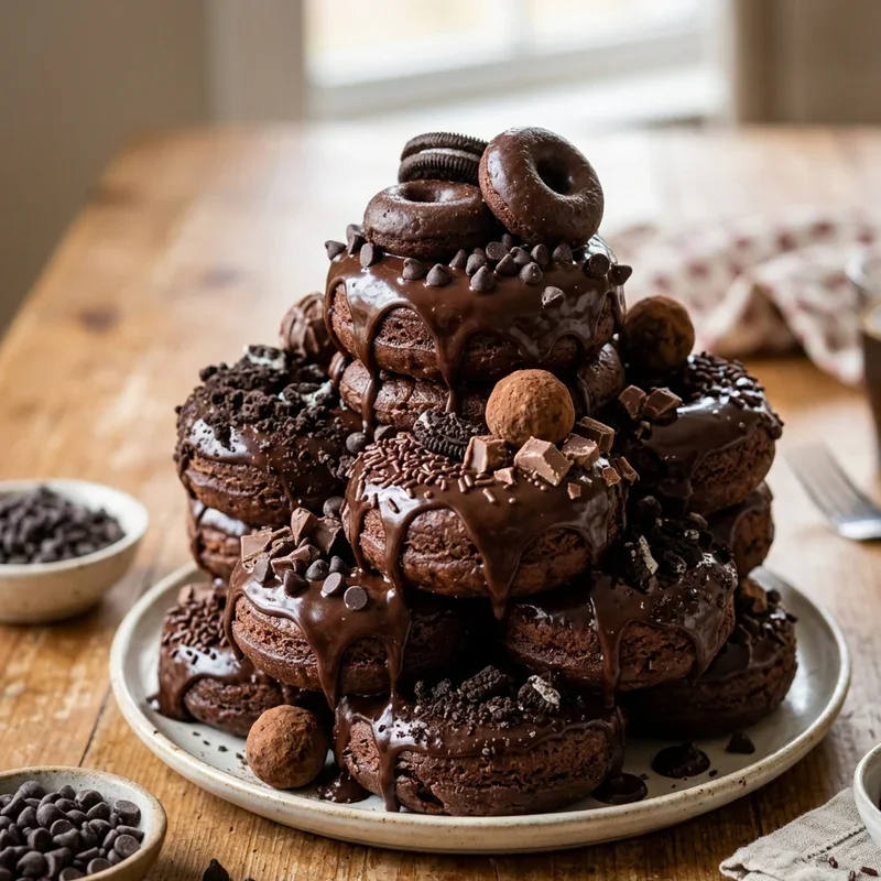 Donut Birthday Cake Ideas
