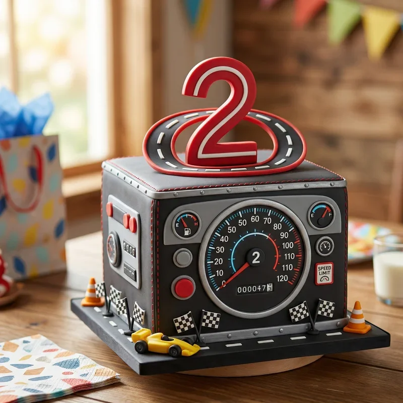 Two Fast Birthday Cake Ideas