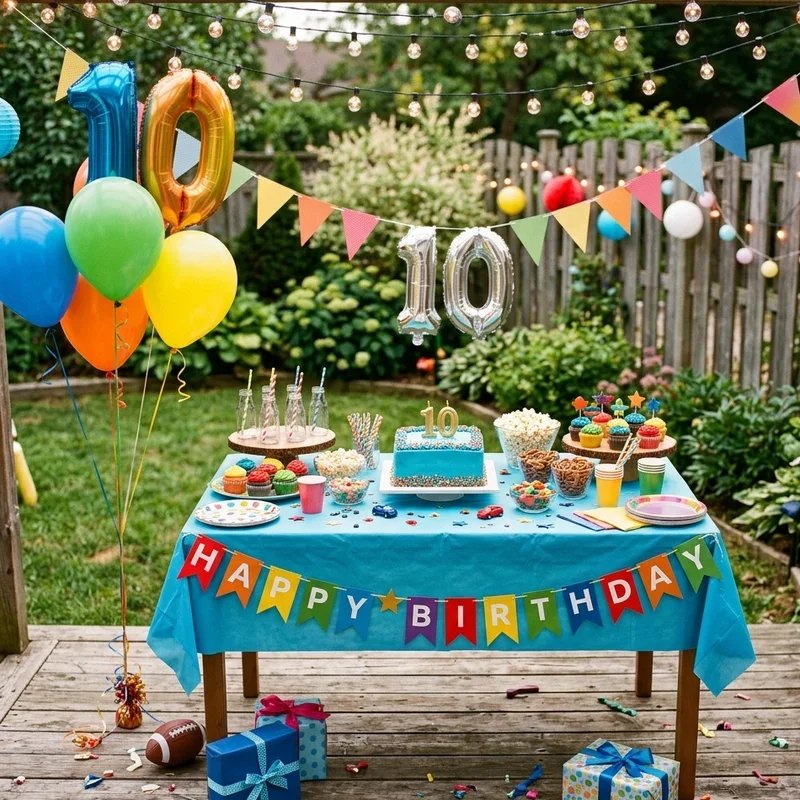 Boy 10th Birthday Party Ideas