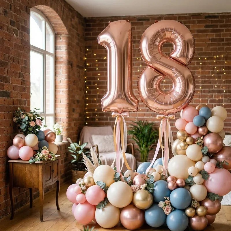 18th Birthday Balloon Ideas