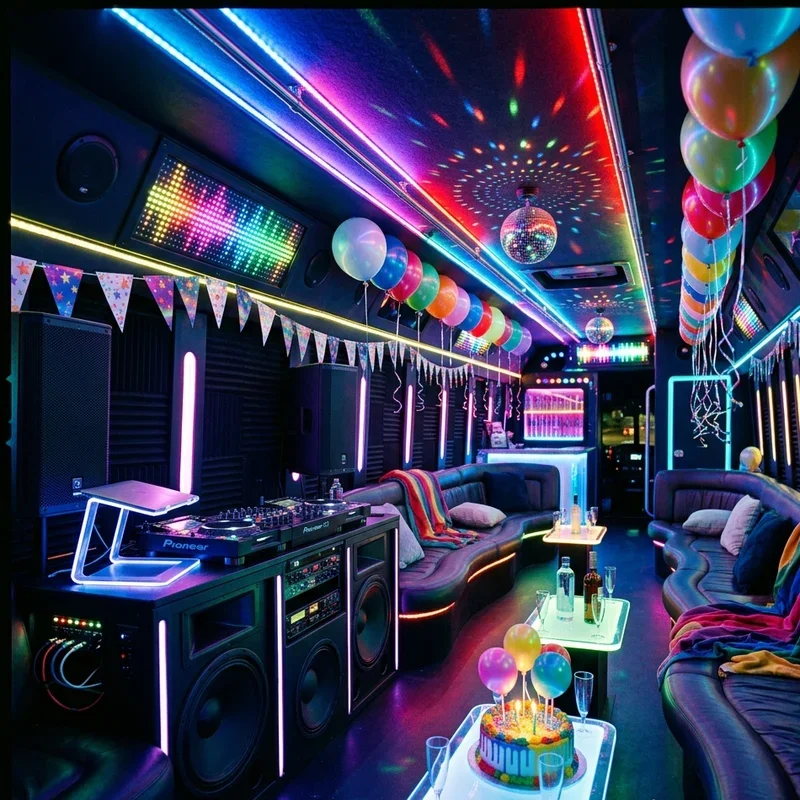 Party Bus Birthday Ideas