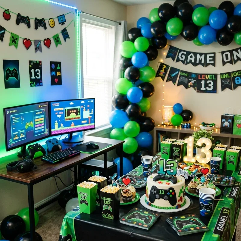 13th Boy Birthday Party Ideas
