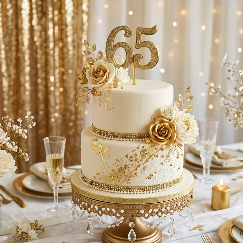65th Birthday Cake Ideas