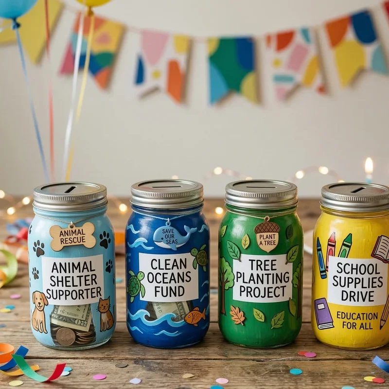 Birthday Tip Jar Ideas