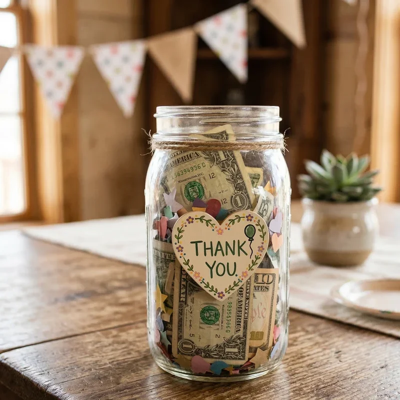Birthday Tip Jar Ideas