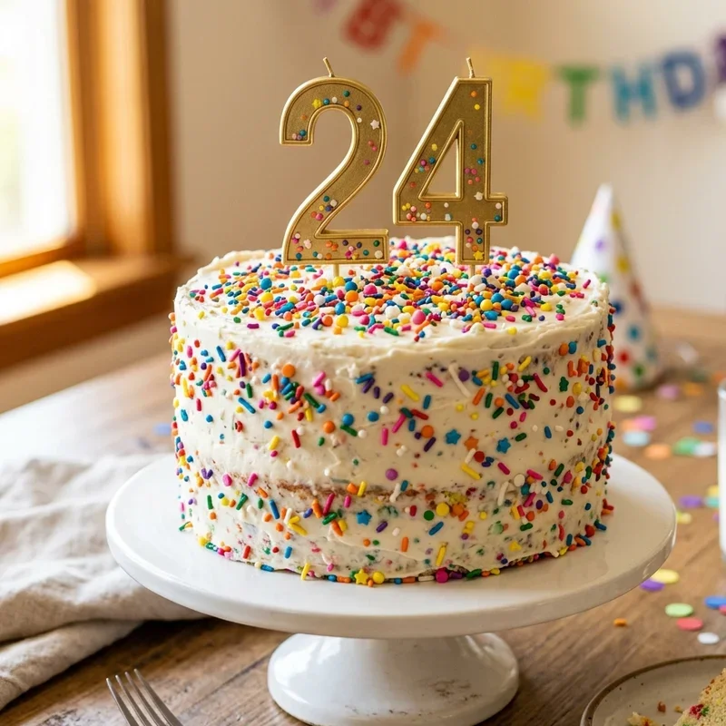 24th Birthday Cake Ideas
