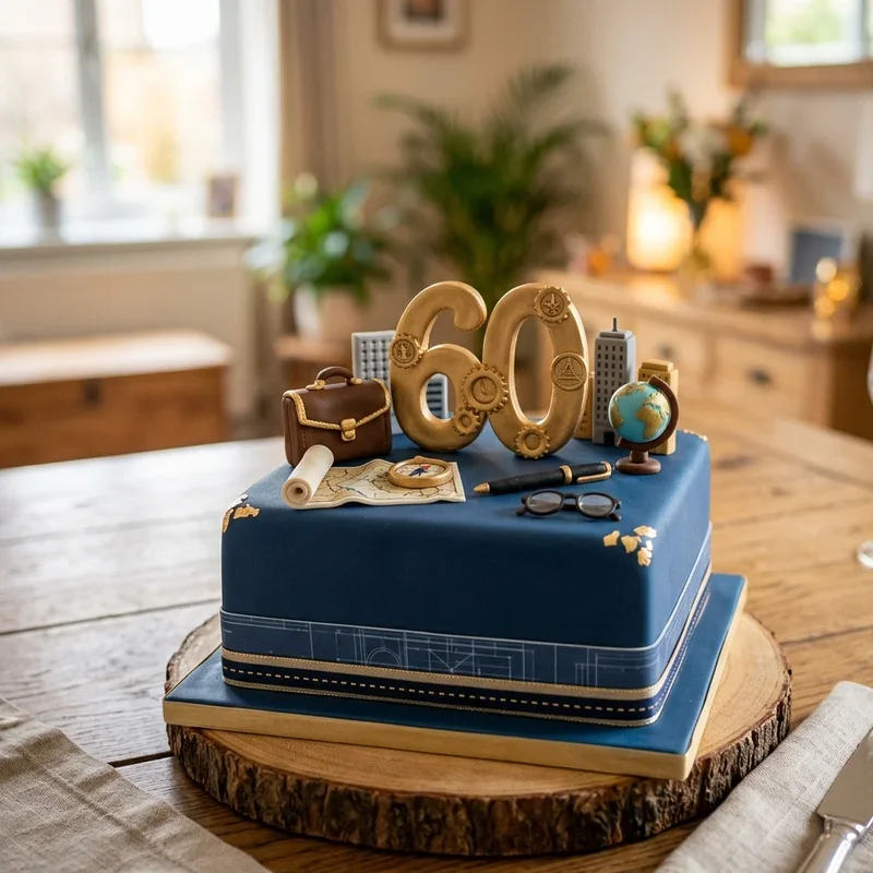 60th Birthday Cake Ideas for Men