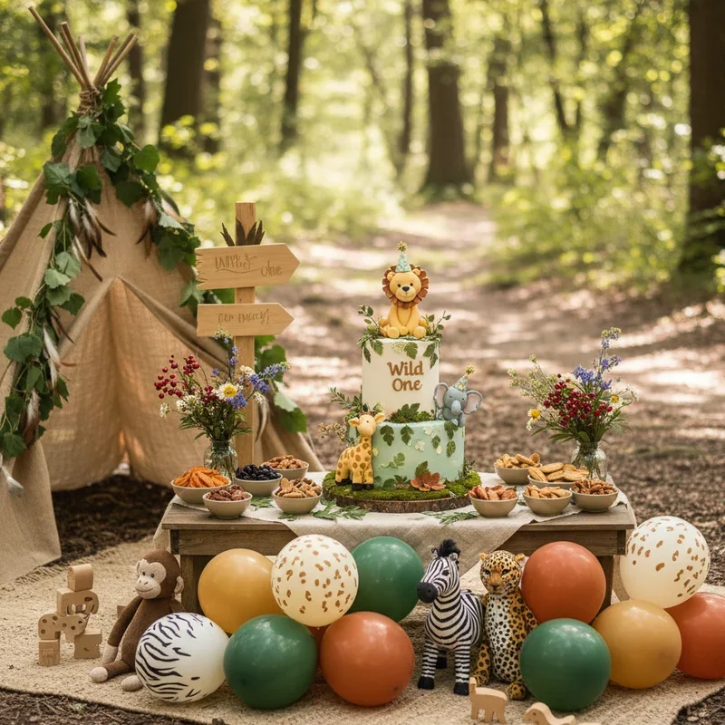 15 Wild One Birthday Ideas for a Cute Safari Party