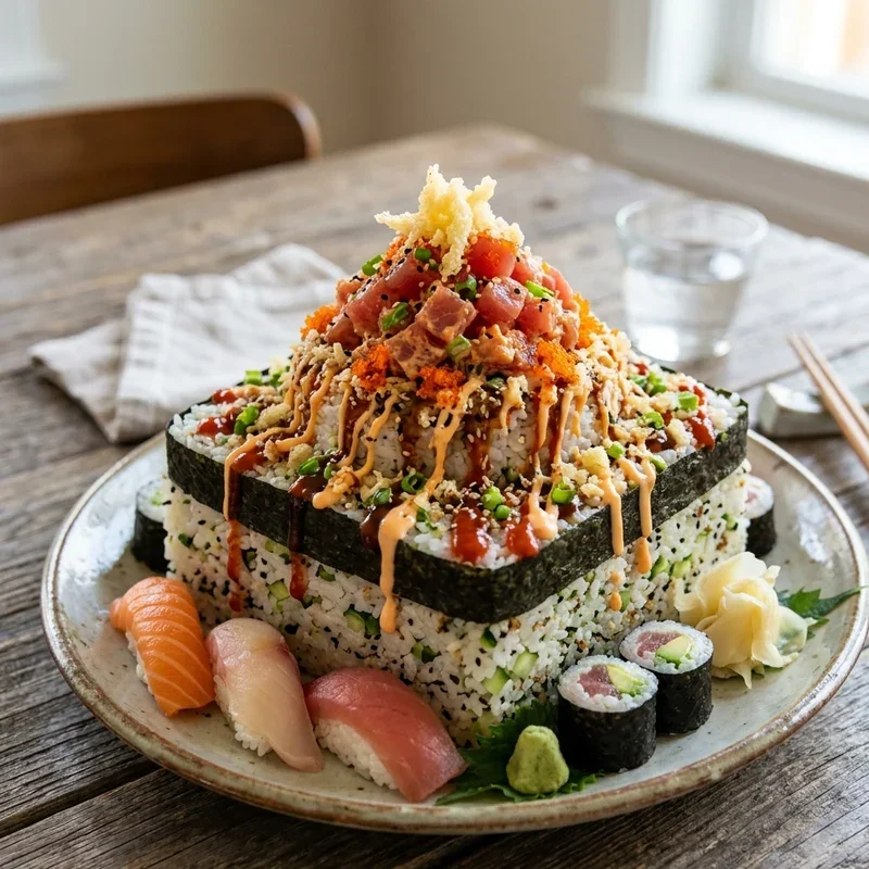 Sushi Birthday Cake Ideas