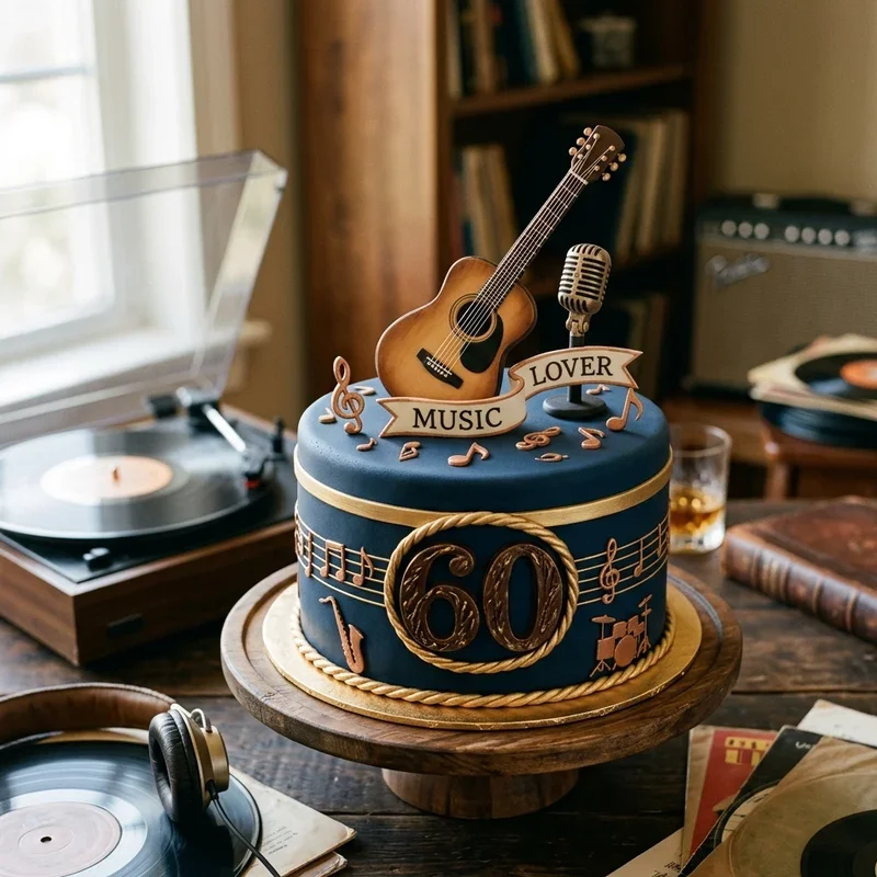 60th Birthday Cake Ideas for Men