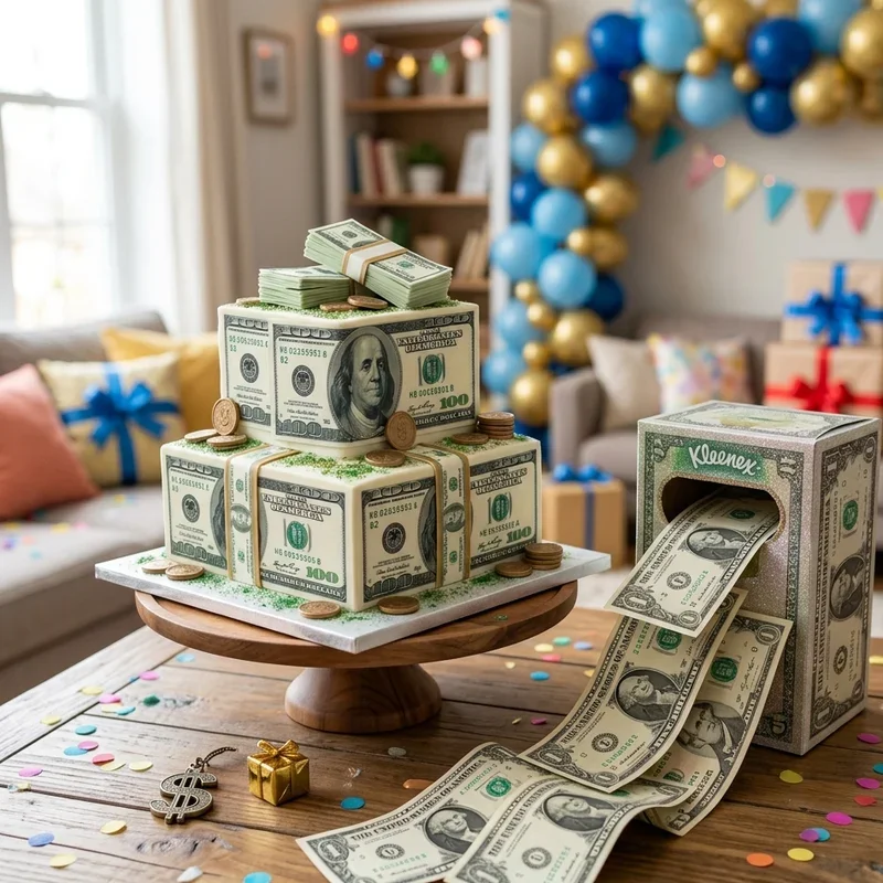 Money Cake Ideas for Birthday