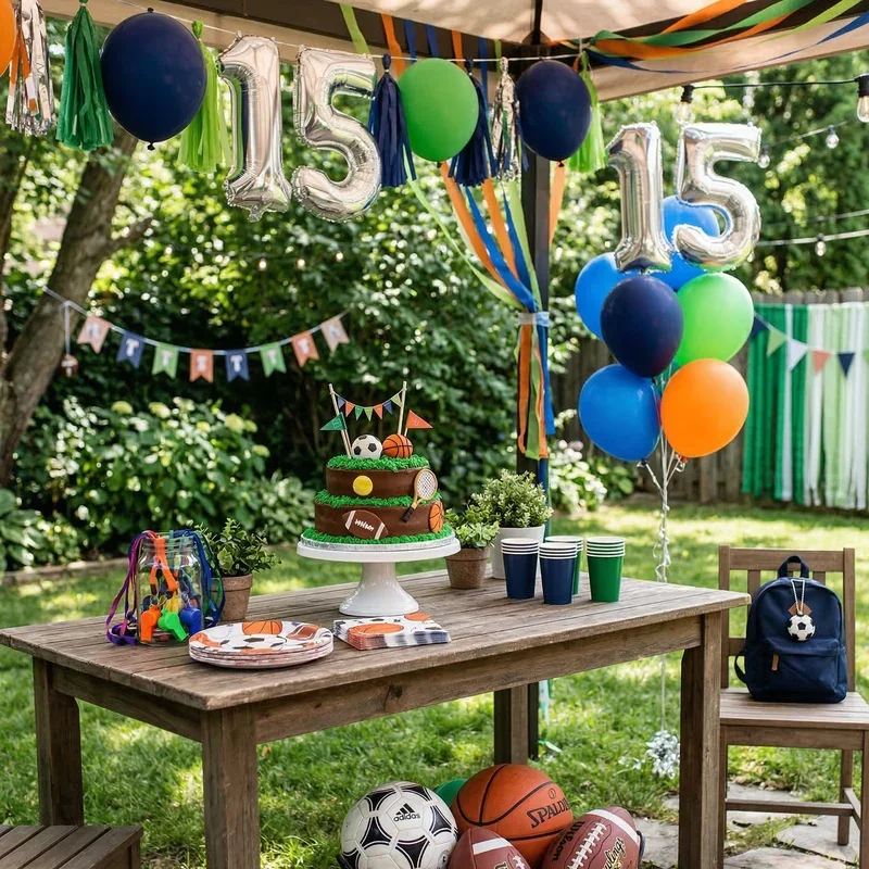 15th Birthday Party Ideas for Boy