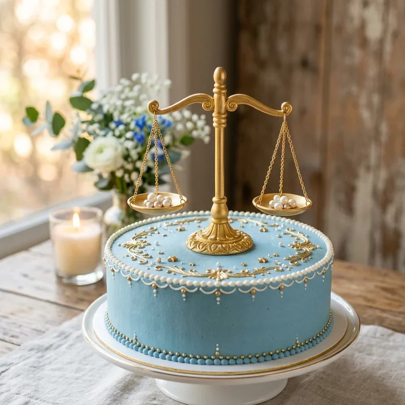 Libra Birthday Cake Ideas