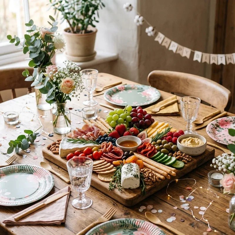 Birthday Party Table Setup Ideas