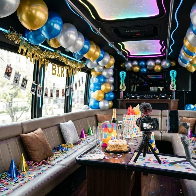 Party Bus Birthday Ideas