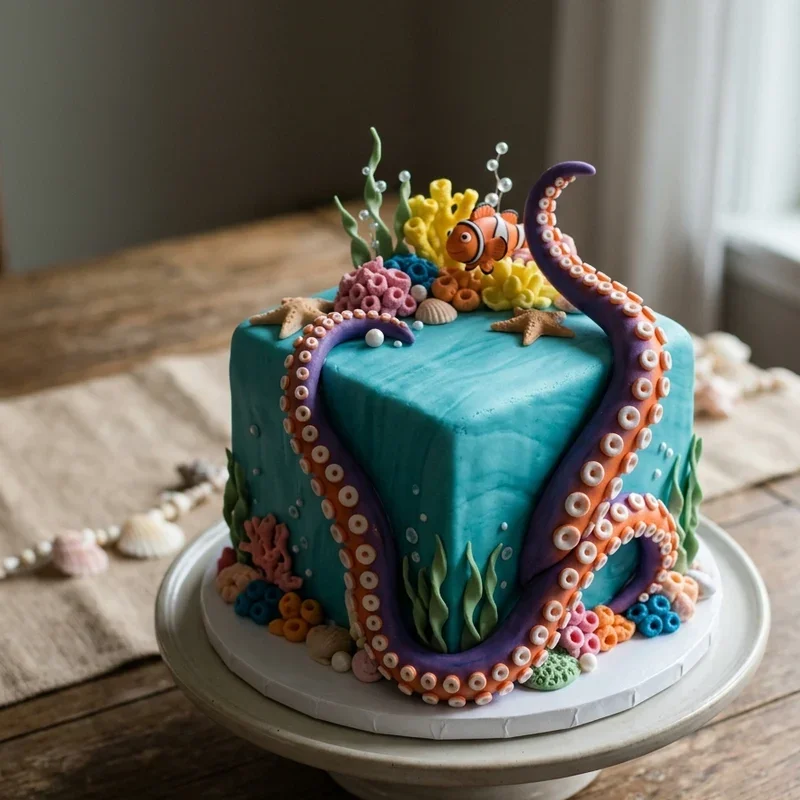 Under the Sea Birthday Cake Ideas