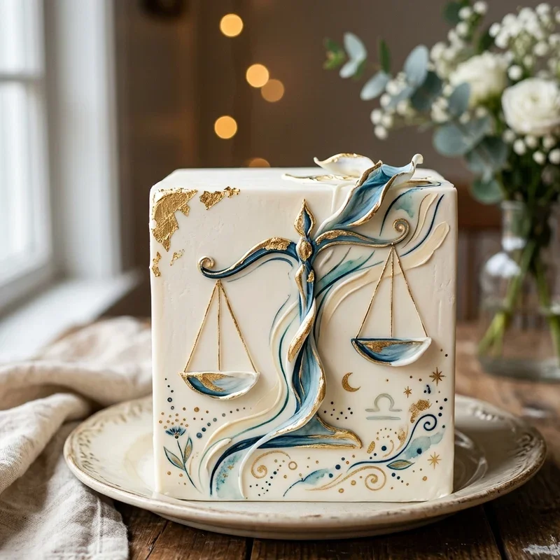 Libra Birthday Cake Ideas
