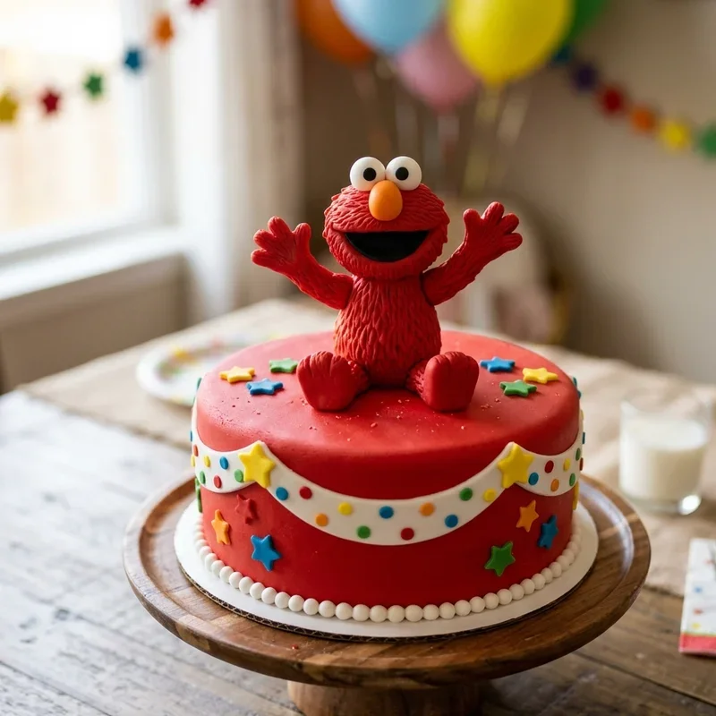 Elmo Birthday Cake Ideas