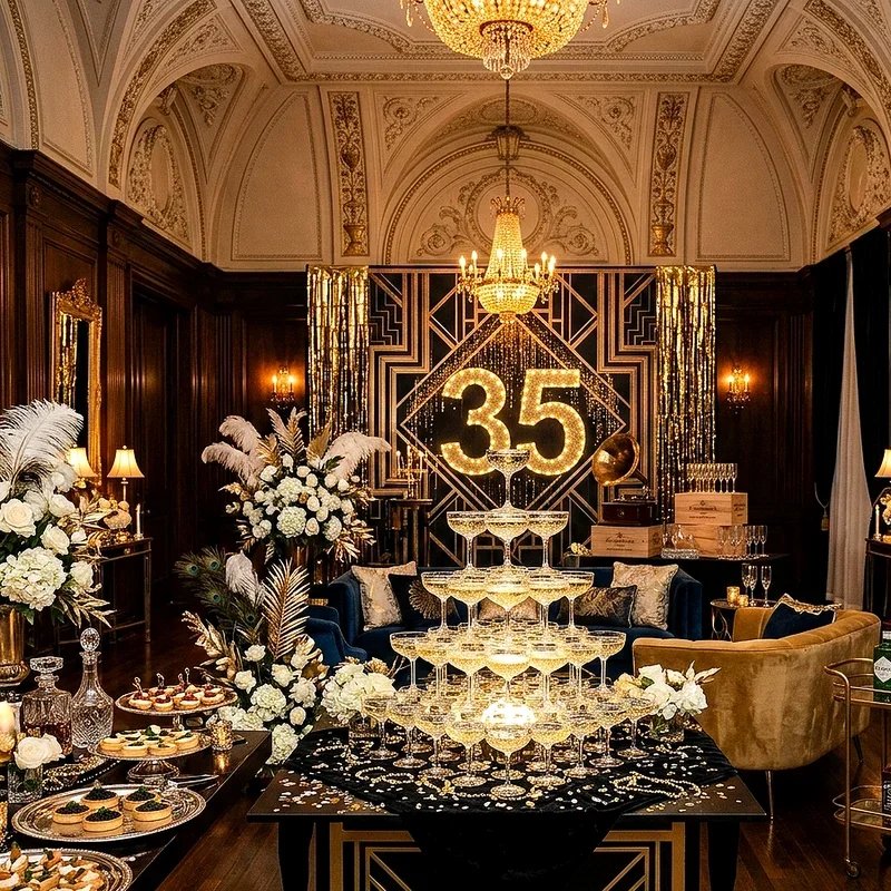 35th Birthday Theme Ideas
