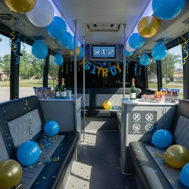 Party Bus Birthday Ideas