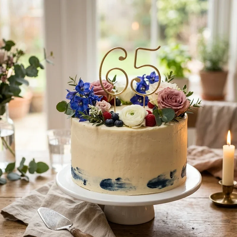15 65th Birthday Cake Ideas to Celebrate a Special Milestone