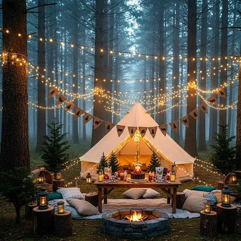 Camping Birthday Ideas