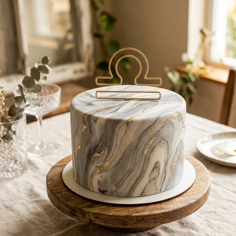 Libra Birthday Cake Ideas