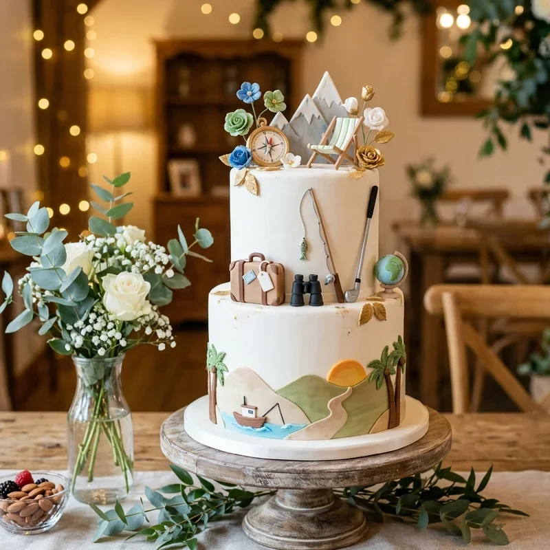 65th Birthday Cake Ideas