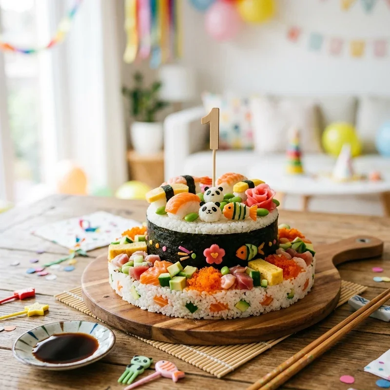 Sushi Birthday Cake Ideas