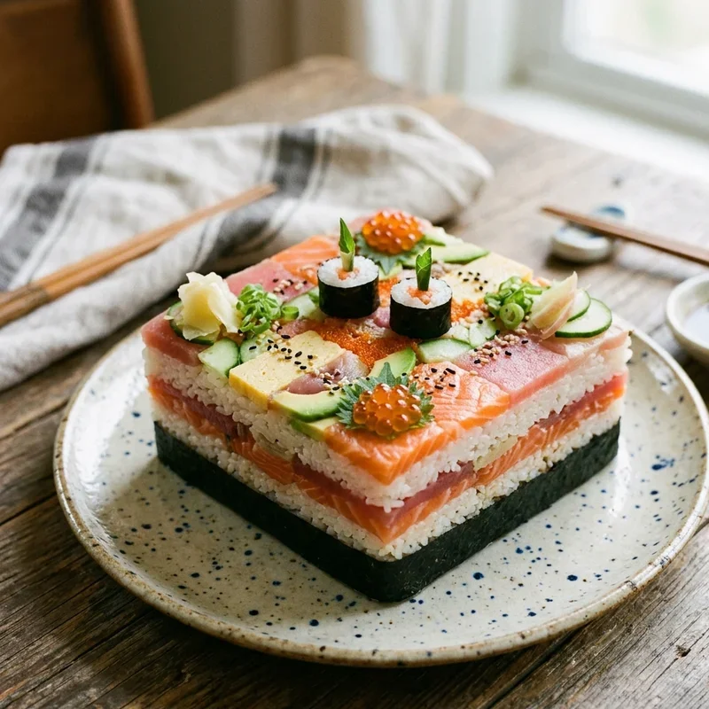 Sushi Birthday Cake Ideas