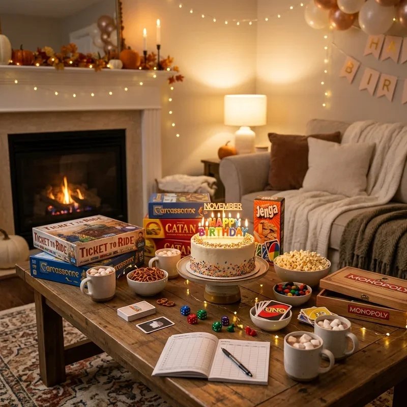 November Birthday Ideas