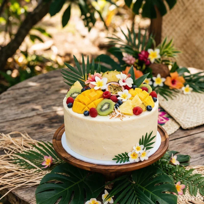Luau Birthday Cake Ideas
