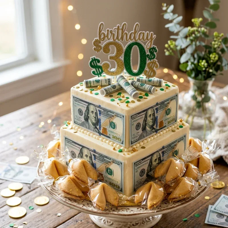 Money Cake Ideas for Birthday