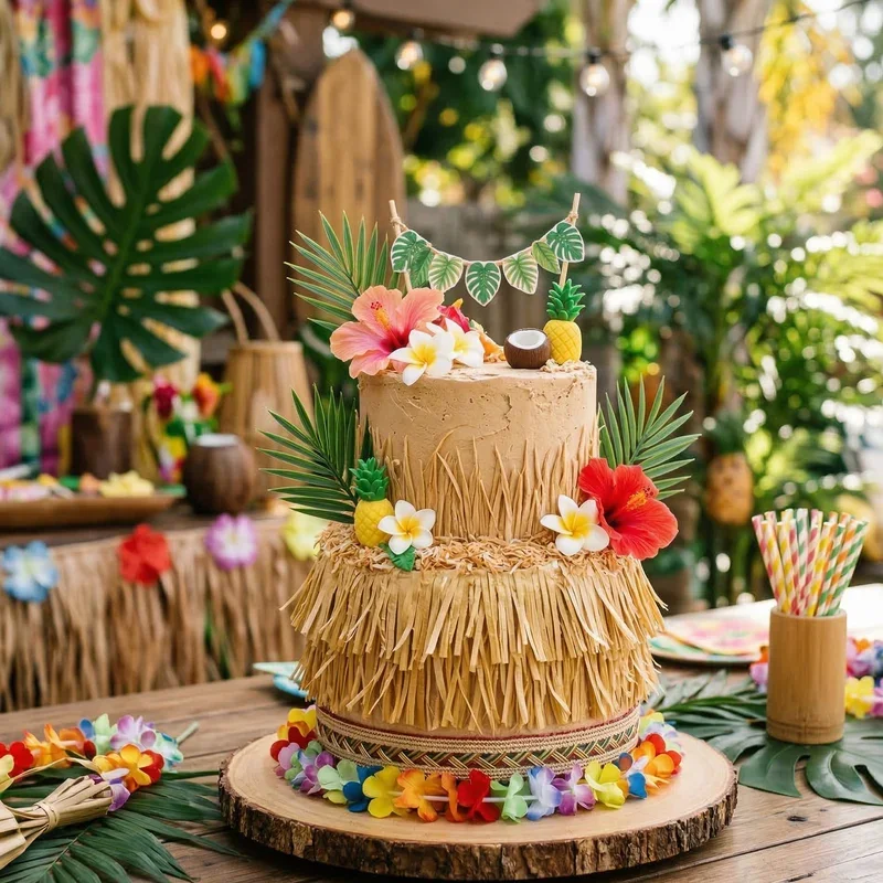 Luau Birthday Cake Ideas
