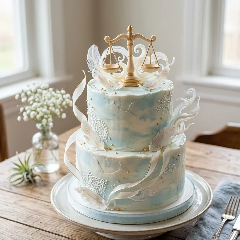 Libra Birthday Cake Ideas